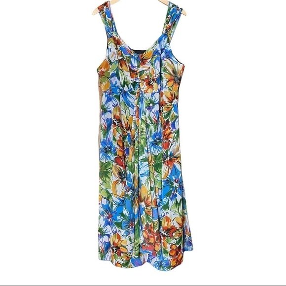 NWT Lane Bryant Summer Floral Boho Dress. Size 24 - Picture 1 of 4